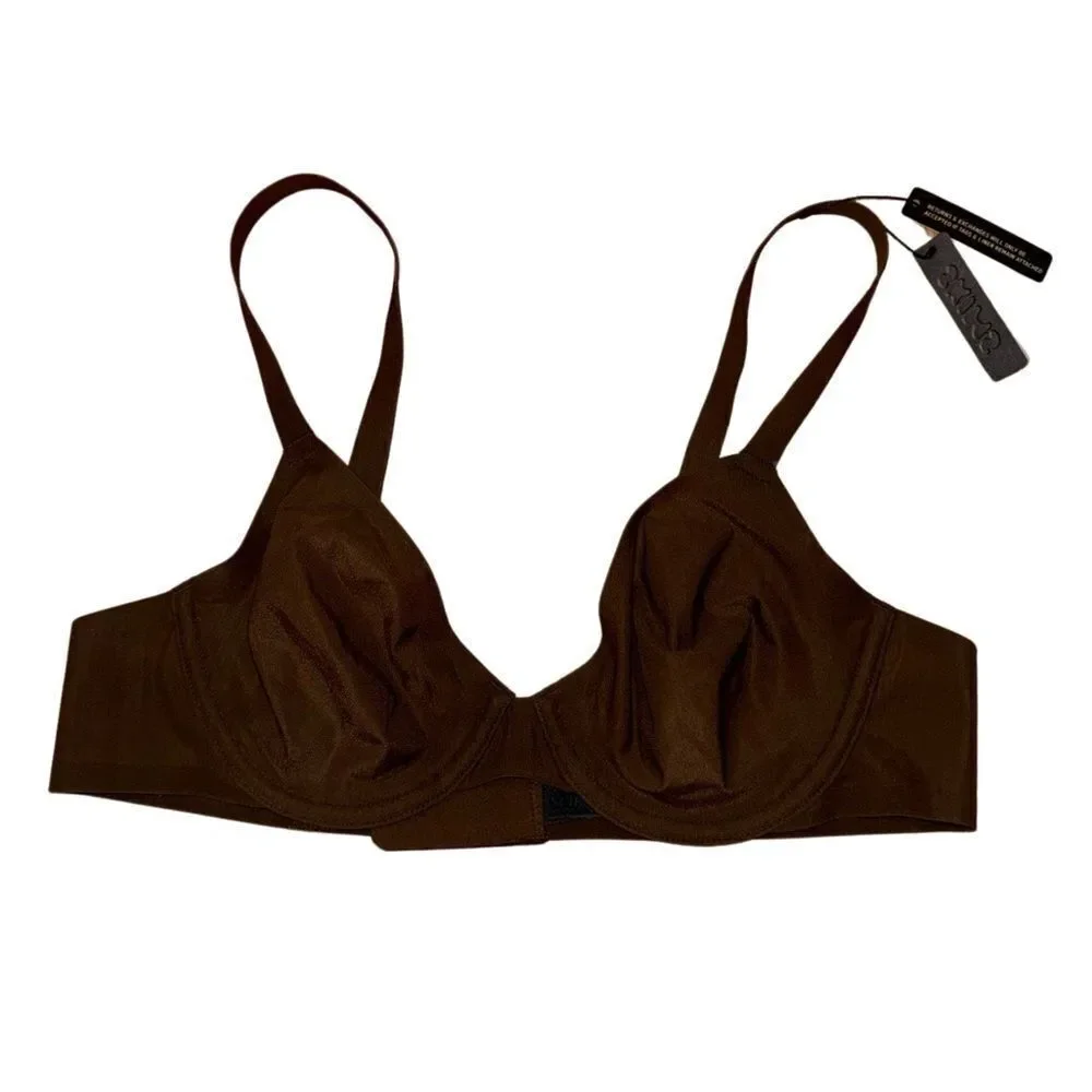 [NWT] SKIMS Smokey Quartz Naked Underwire Demi Bra - 36A - Picture 2 of 7